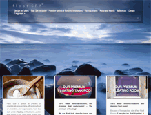 Tablet Screenshot of floatspa.com